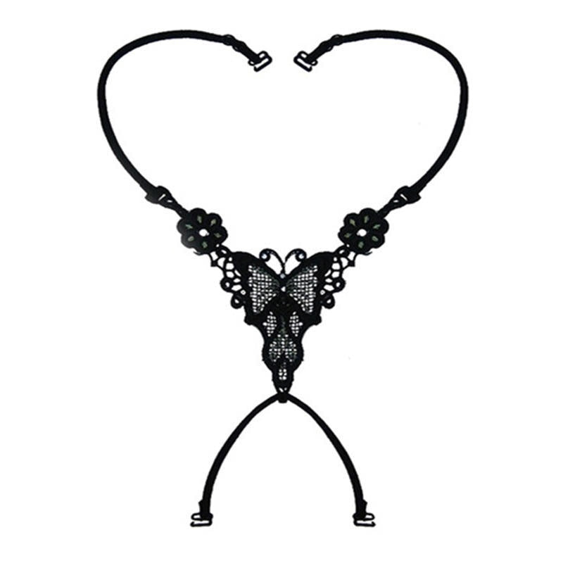 Butterfly Bra Strap Women Sexy Flow Brassiere Invisible Cross Backless Slip Back Adjustable Bra Free Shoulder Straps Underwear